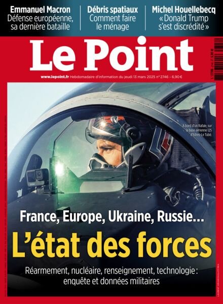 Le Point – 13 Mars 2025 Cover