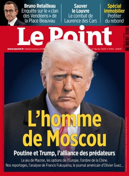 Le Point – 27 Fevrier 2025 Cover