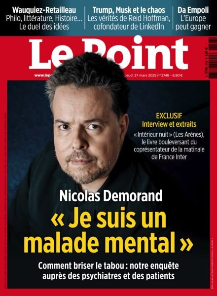Le Point – 27 Mars 2025 Cover