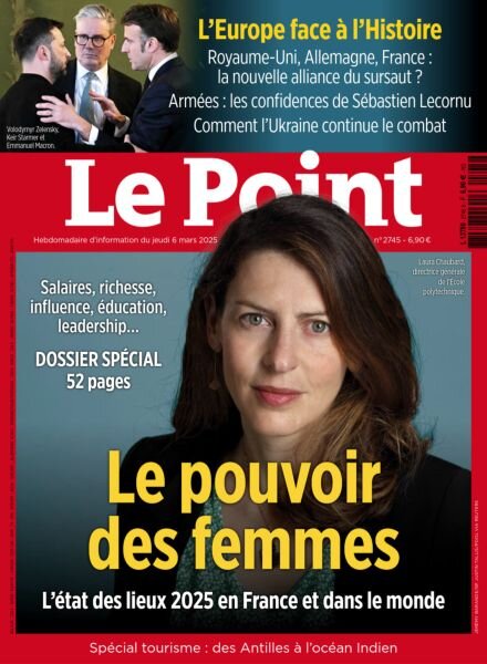 Le Point – 6 Mars 2025 Cover