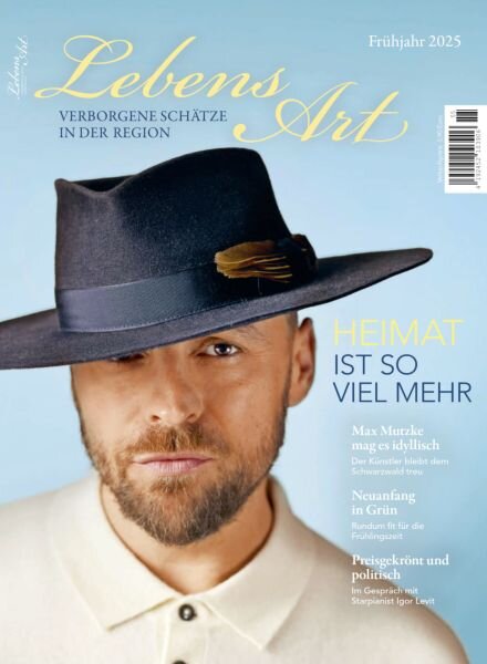 LebensArt Magazin – Fruhjahr 2025 Cover