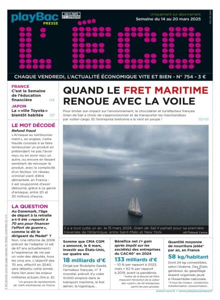 L’eCO – 14 Mars 2025 Cover