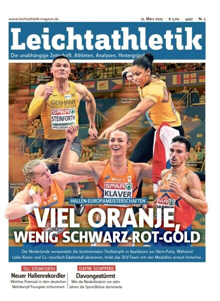 Leichtathletik – 12 Marz 2025 Cover