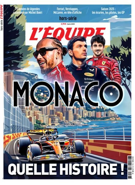L’Equipe – Hors-Serie – Mars 2025 Cover