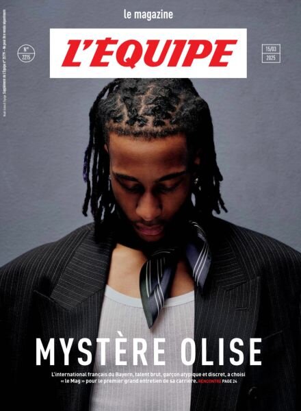 L’Equipe Magazine – 15 Mars 2025 Cover