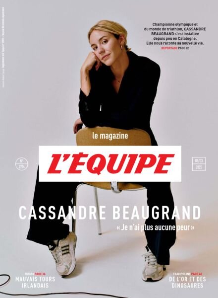 L’Equipe Magazine – 8 Mars 2025 Cover