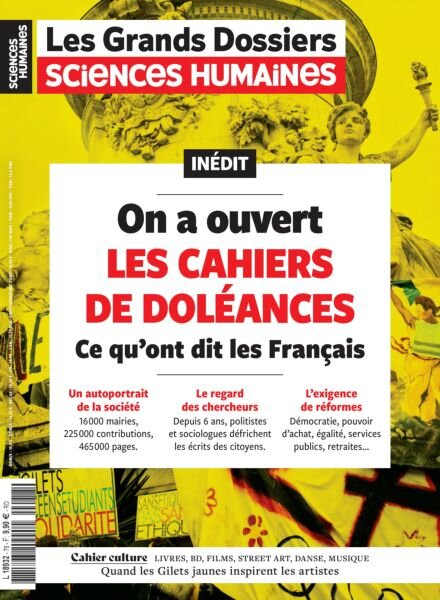 Les Grands Dossiers des Sciences Humaines – Mars-Mai 2025 Cover