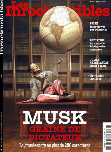 Les Inrockuptibles – Mars 2025 Cover