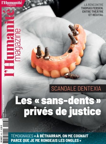 L’Humanite Magazine – 27 Fevrier 2025 Cover