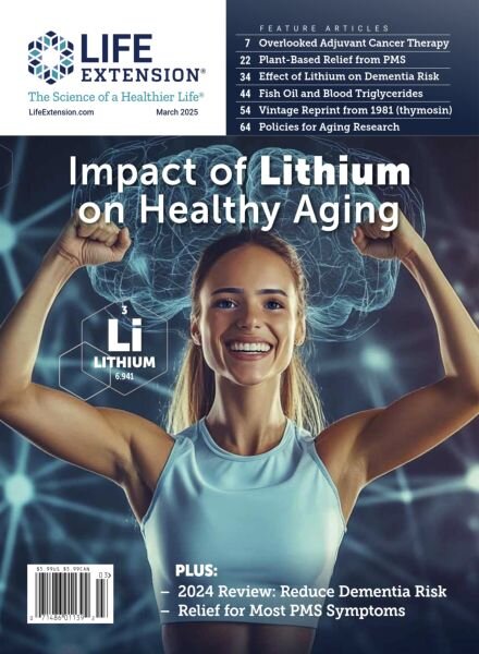 Life Extension Magazine – March 2025 Cover