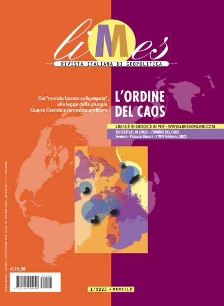 Limes – Gennaio 2025 Cover