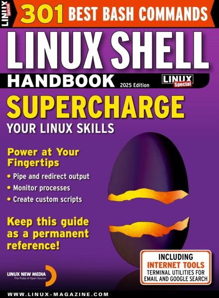 Linux Magazine Special Editions – Linux Shell Handbook – March 2025 Cover