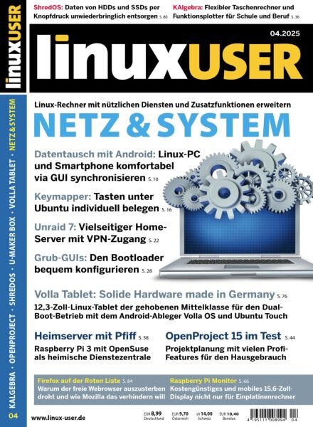 LinuxUser – April 2025 Cover