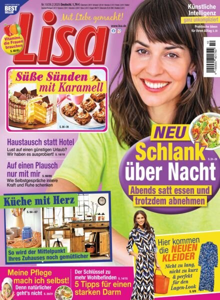 Lisa – 25 Februar 2025 Cover
