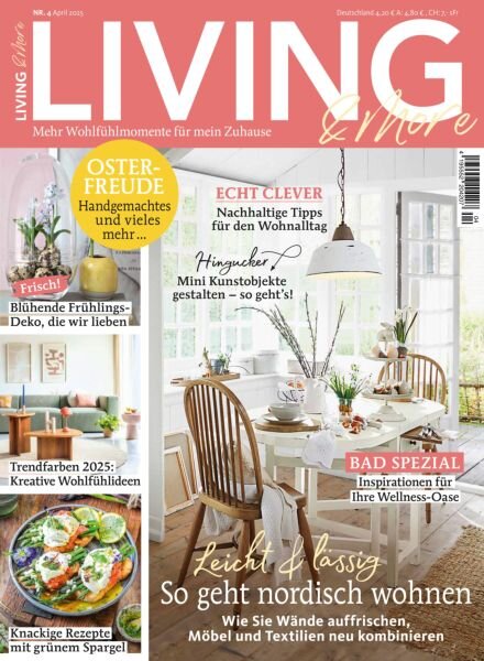 Living & More – April 2025 Cover