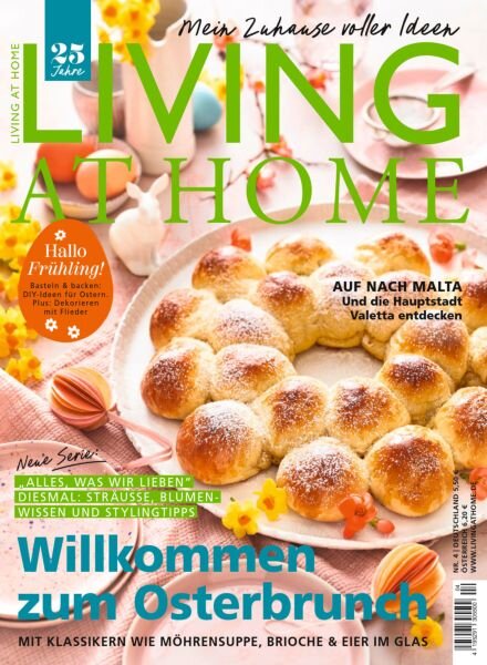 Living at Home – April 2025 Cover