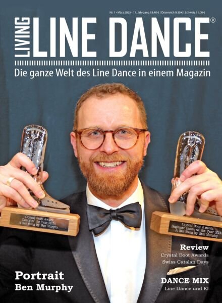 Living Line Dance – Marz 2025 Cover