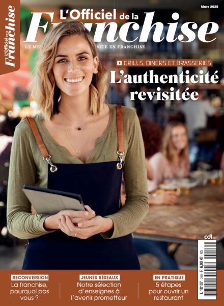 L’Officiel de la Franchise – Mars 2025 Cover