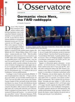 L’Osservatore – 1 Marzo 2025