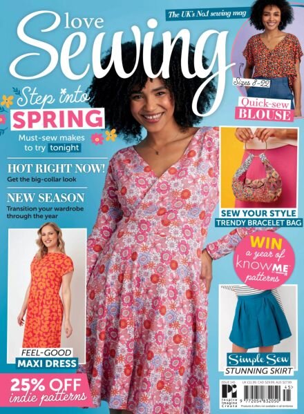 Love Sewing – Issue 145 2025 Cover