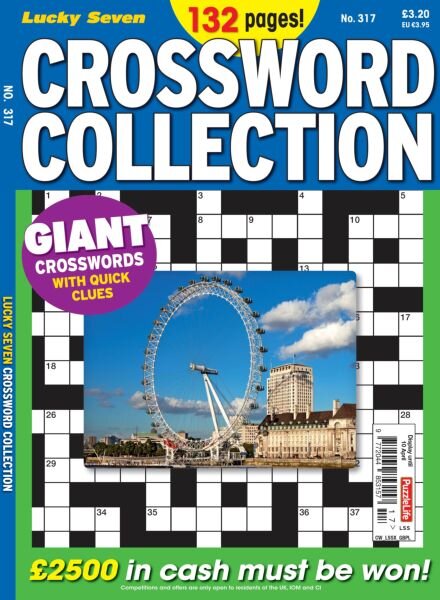 Lucky Seven Crossword Collection – March 2025 Cover