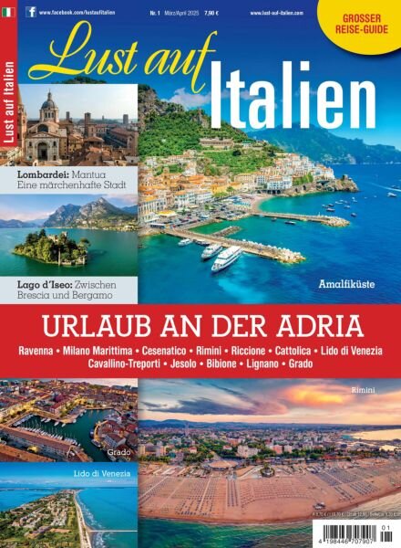 Lust auf Italien – Marz-April 2025 Cover