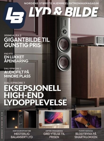 Lyd & Bilde – April 2025 Cover