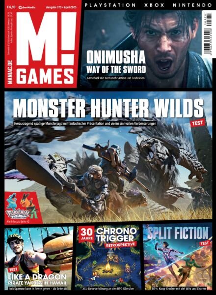 M! Games – April 2025 Cover