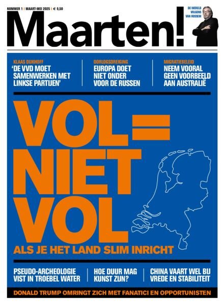 Maarten! – Maart-Mei 2025 Cover