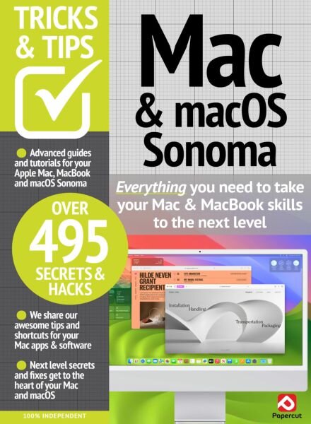 Mac & macOS Sonoma Tricks & Tips – Spring 2025 Cover