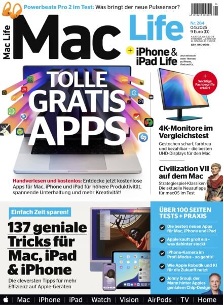 Mac Life Germany – April 2025 Cover