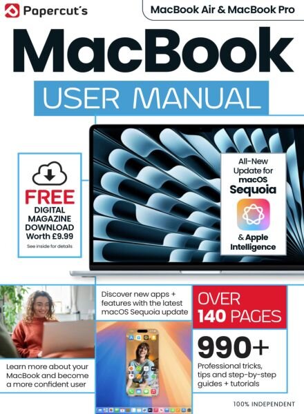 MacBook User Manual – Issue 6 2025 Cover