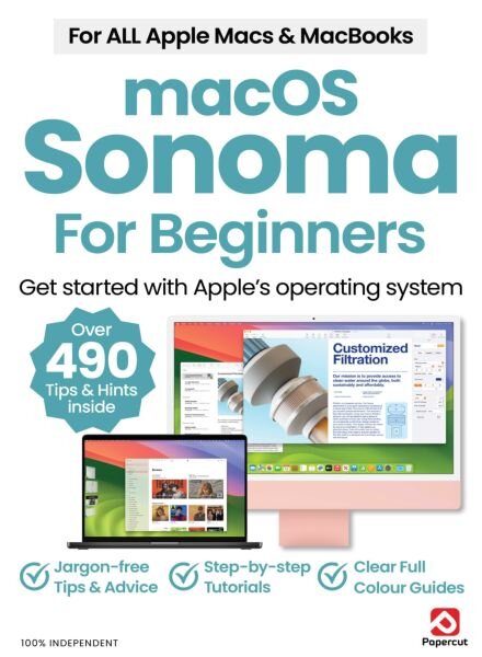 macOS Sonoma For Beginners – February 2025 Cover