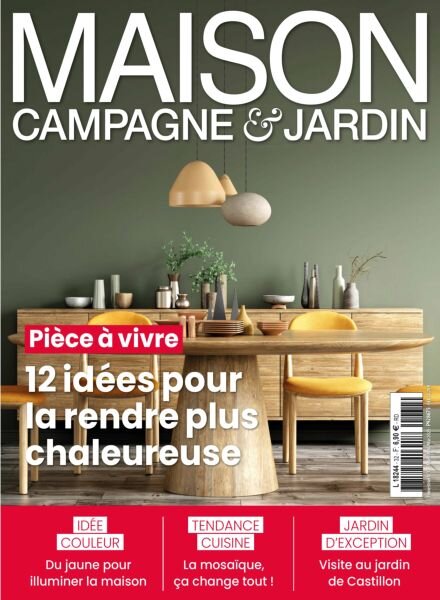 Maison Campagne Jardin – Mars-Avril-Mai 2025 Cover