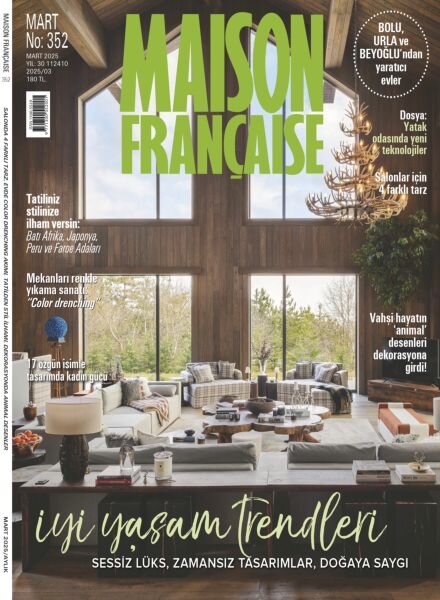 Maison Francaise Turkiye – Mart 2025 Cover