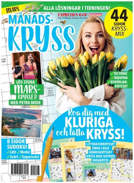 Manads-Kryss – 27 Februari 2025 Cover
