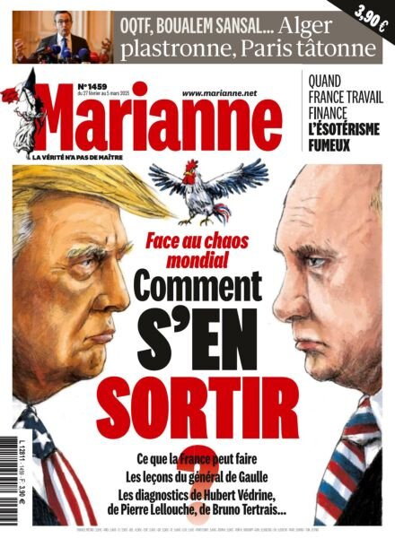 Marianne – 27 Fevrier 2025 Cover
