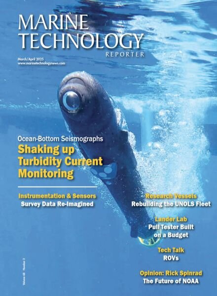 Marine Technology Reporter – March 2025 Cover