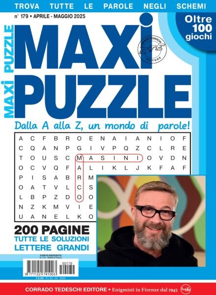 Maxi Puzzle – Aprile-Maggio 2025 Cover