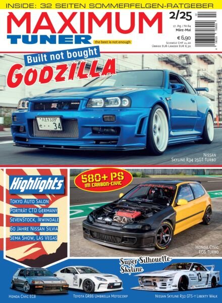 Maximum Tuner – Marz-April-Mai 2025 Cover