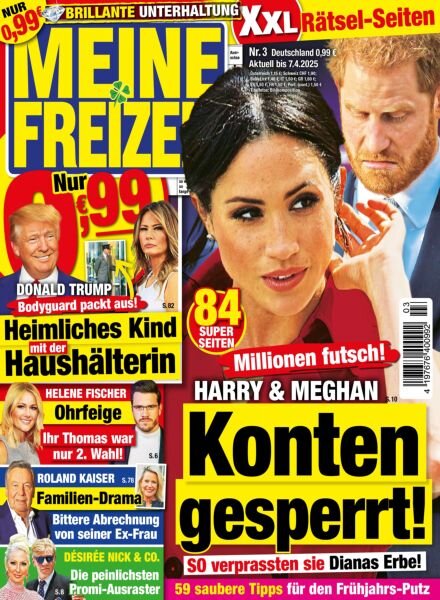 Meine Freizeit – 4 Marz 2025 Cover
