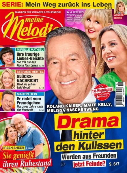Meine Melodie – April 2025 Cover
