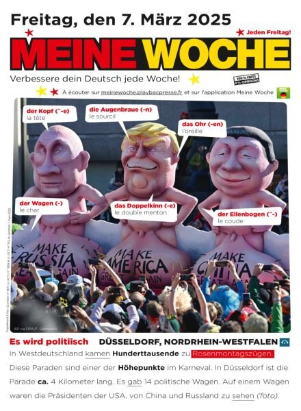 Meine Woche – 6 Marz 2025 Cover