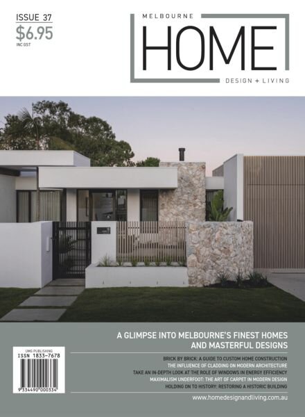 Melbourne Home Design + Living – Issue 37 2025 Cover