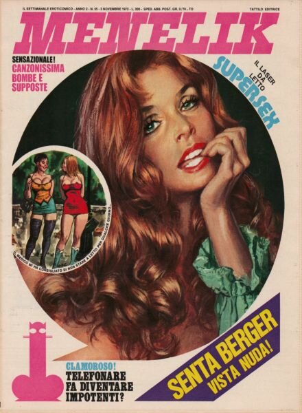 Menelik – N 55 3 Novembre 1972 Cover