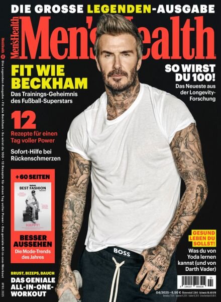Men’s Health Germany – April 2025 Cover