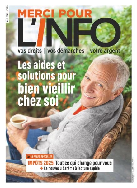 Merci Pour L’info – Avril 2025 Cover