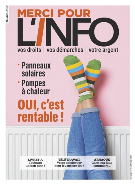 Merci Pour L’info – Mars 2025 Cover