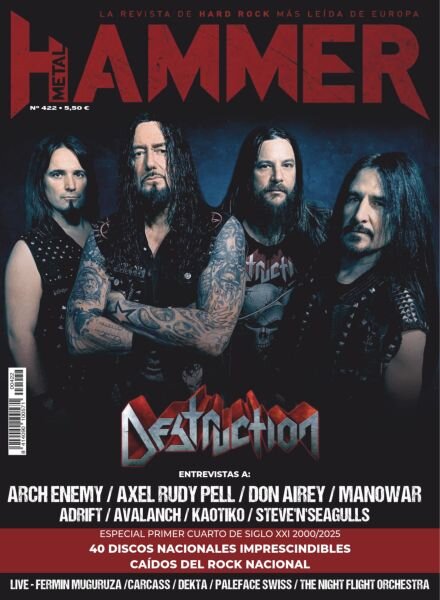 Metal Hammer Espana – Marzo 2025 Cover
