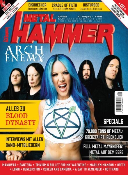Metal Hammer Germany – April 2025 Cover